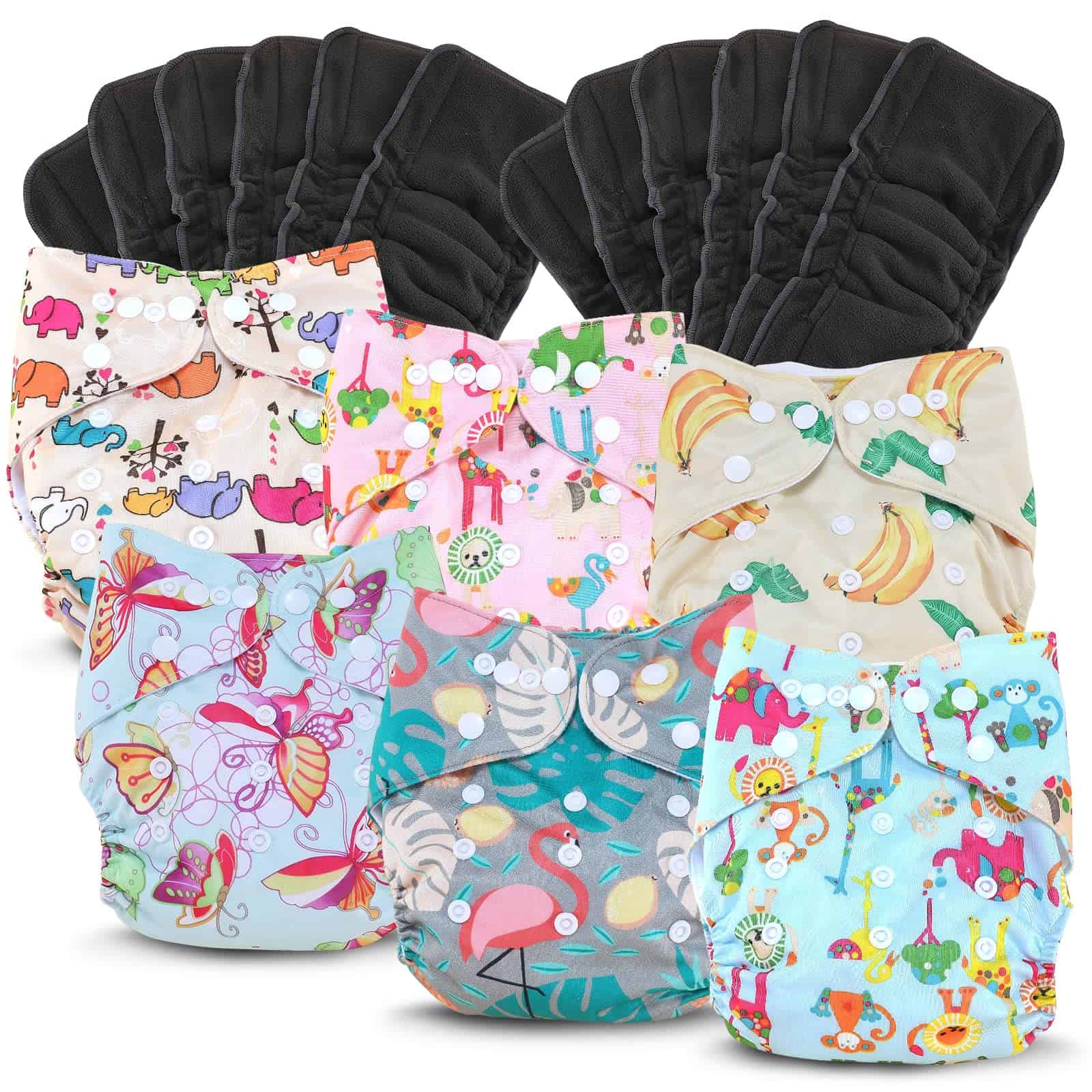 Pañal de tela TDIAPERS Lavable Reutilizable Talla única - Imagen 7