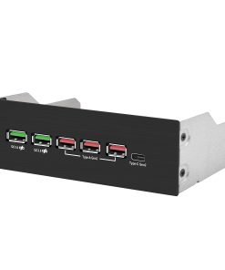 EZDIY-FAB 5.25in 10Gbps Concentrador USB 3.1 Gen2 y Puerto
