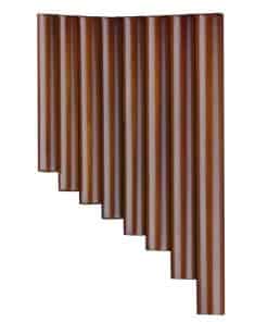 8 Tubos Mini Flauta de Pan de Bambú Natural Portátil