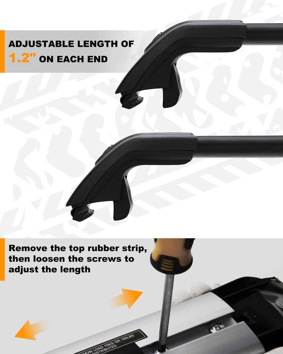 Barras transversales de techo Snailfly para Honda Vezel HRV - Imagen 5