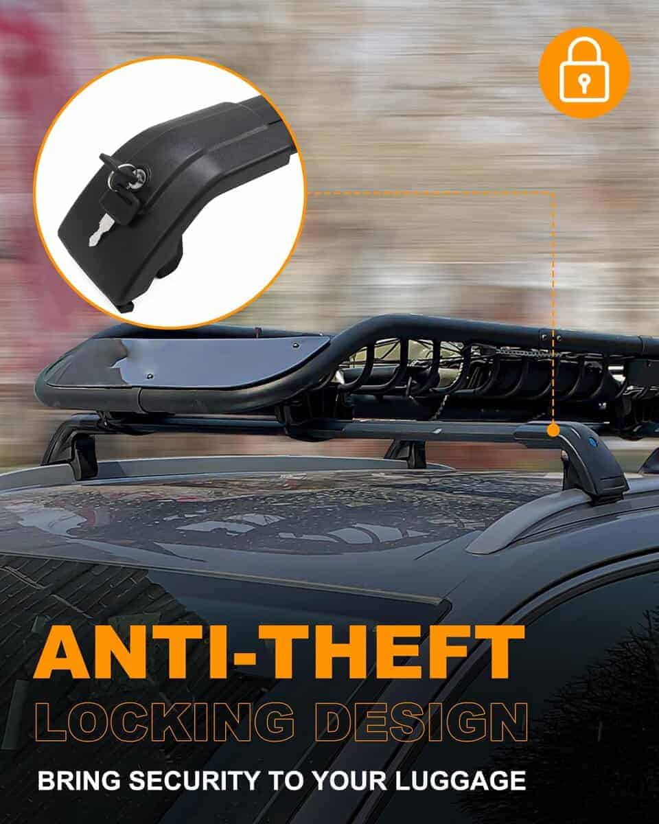 Barras transversales de techo Snailfly para Honda Vezel HRV - Imagen 4