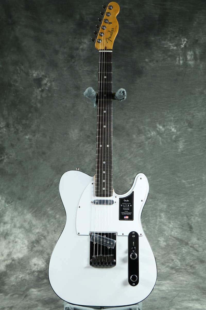Fender American Ultra Telecaster - Arctic Pearl con - Imagen 3