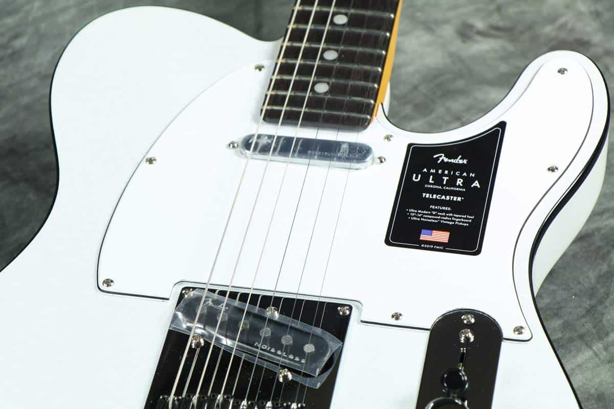 Fender American Ultra Telecaster - Arctic Pearl con - Imagen 10