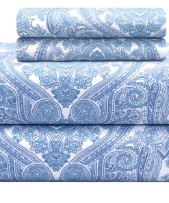 Juego de sábanas de algodón suave Feather & Stitch, 300