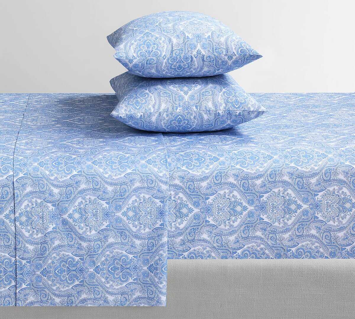 Juego de sábanas de algodón suave Feather & Stitch, 300 - Imagen 3