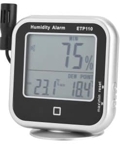 Medidor de Humedad y Temperatura Digital ETP110 con