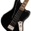 Bajo Jaguar Squier Classic Vibe, Negro, Diapasón de Laurel