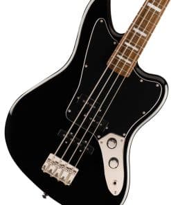 Bajo Jaguar Squier Classic Vibe, Negro, Diapasón de Laurel