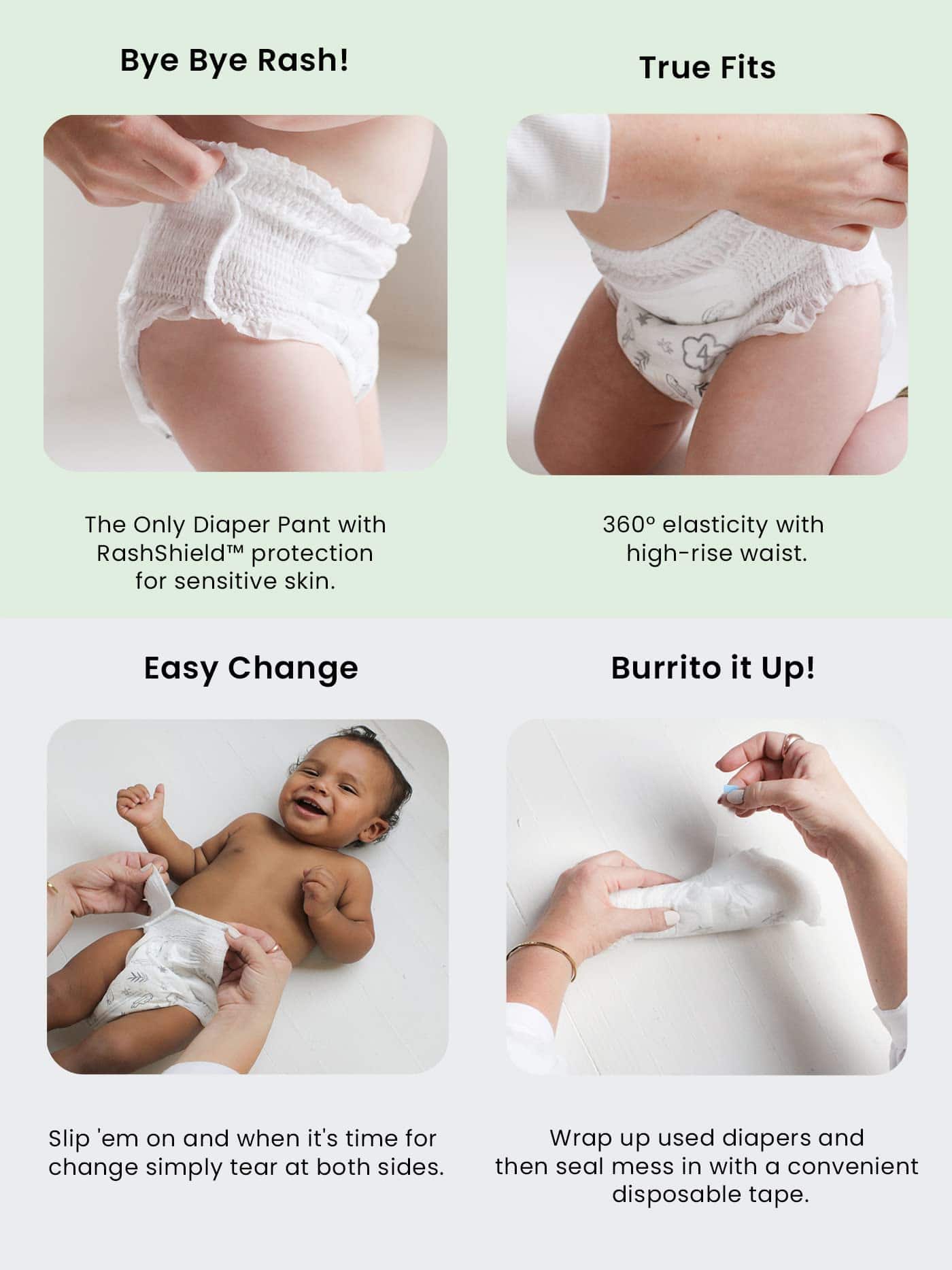 PARASOL Clear+Dry Pantalones de Entrenamiento de Pañales - Imagen 3