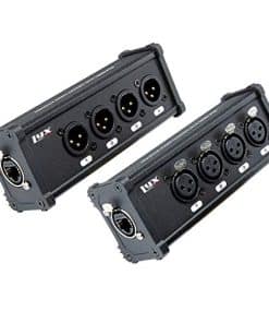 LyxPro 4 Channel 3 Pin Multi Network XLR Cable Breakout for