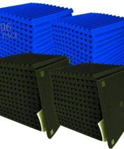 96 Paquete Azul/Negro Absorber el eco Panel acústico Cuna