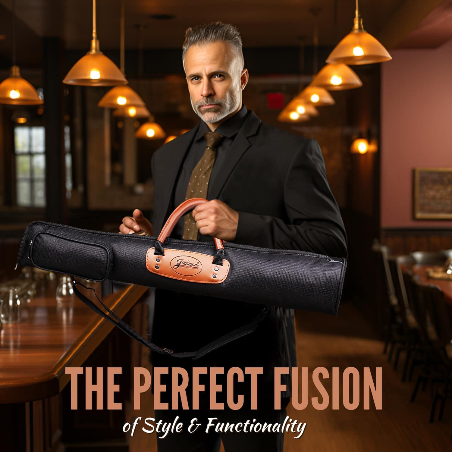 Estuche de saxofón soprano Flexzion, bolso para saxofón con - Imagen 4