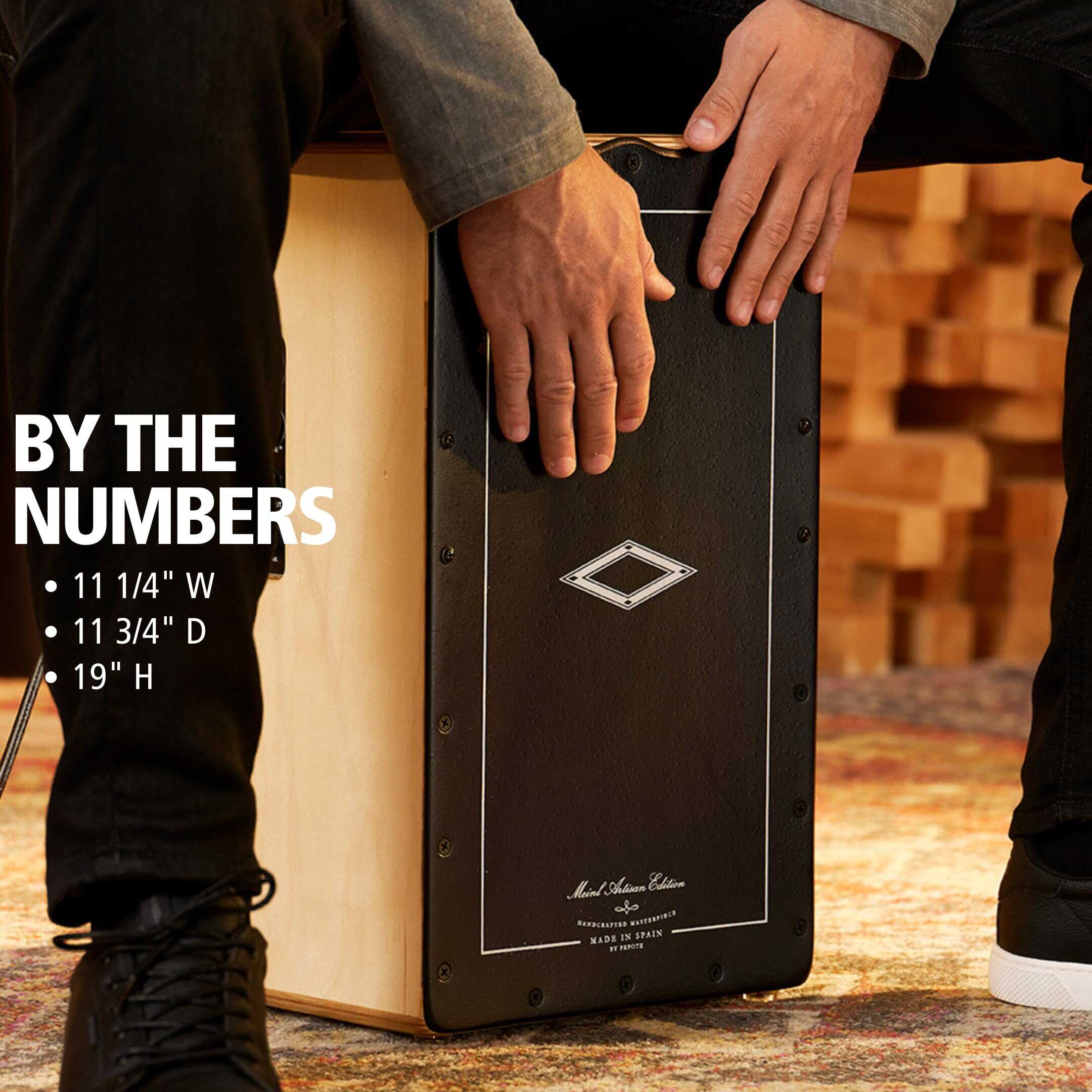 Cajón de percusión con efecto de caja y electrónica para - Imagen 4