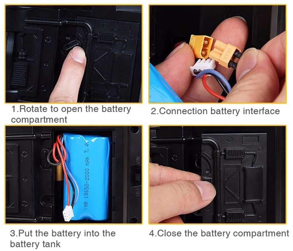 Ailejia 1/14 RC Wheel Loader 10 Channel Control Remoto - Imagen 6