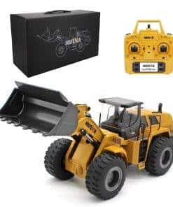Ailejia 1/14 RC Wheel Loader 10 Channel Control Remoto