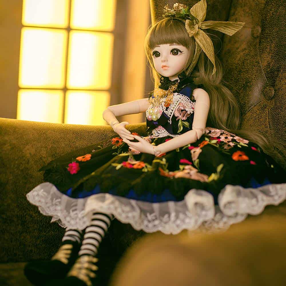 Muñeca BJD UCanaan, 1/3 SD 60 cm 18 Articulaciones Muñeca