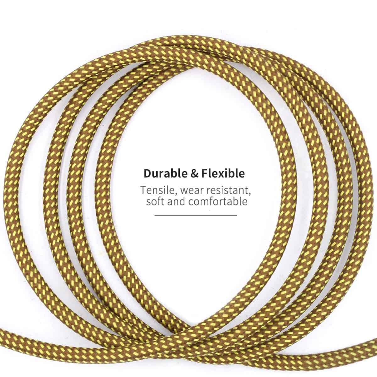 Cable XLR Híbrido Trenzado Resistente BIFALE - 25ft, 3Pin - Imagen 5