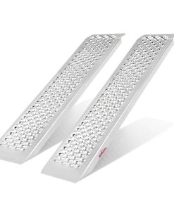 Ruedamann 4' L × 8.5" W Rampa de Carga de Aluminio,