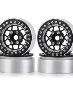 RCLIONS Llantas de Aluminio Metal 1.9 pulgadas RC Beadlock