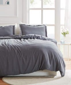 SLEEP ZONE Juego de Funda Nórdica Tamaño Queen con