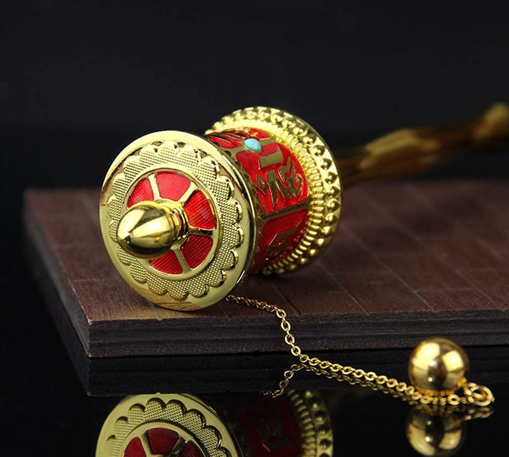 Rueda de oración portátil, Rueda giratoria budista, Rueda - Imagen 5