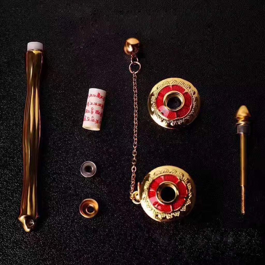 Rueda de oración portátil, Rueda giratoria budista, Rueda - Imagen 7