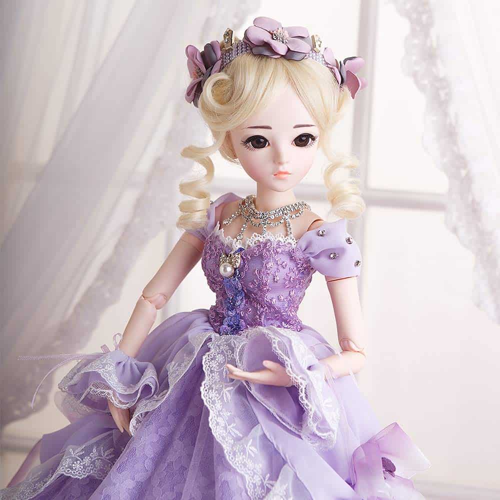 UCanaan BJD Doll, 1/3 Muñeca SD de 60 cm 18 Ball Jointed - Imagen 3