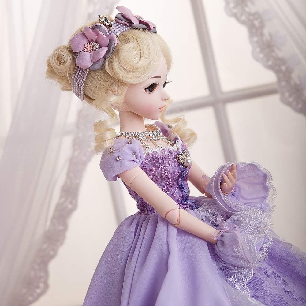 UCanaan BJD Doll, 1/3 Muñeca SD de 60 cm 18 Ball Jointed - Imagen 4