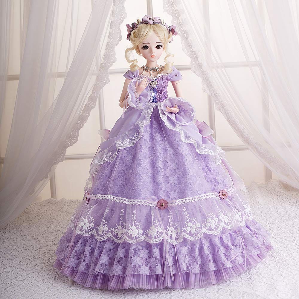 UCanaan BJD Doll, 1/3 Muñeca SD de 60 cm 18 Ball Jointed
