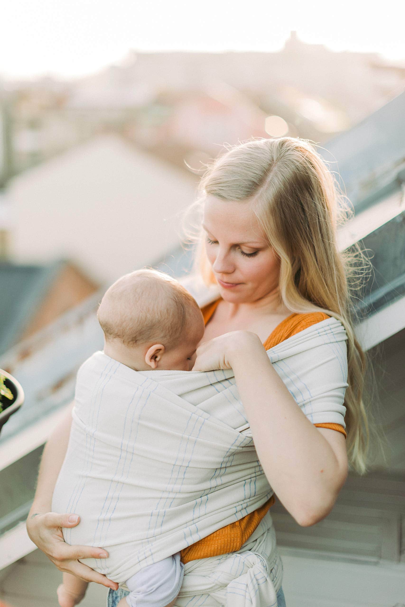 Portabebés Envoltorio Boba para Recién Nacidos a Niños - - Imagen 4