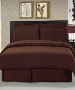 Juego de Funda Nórdica Royal Hotel Bedding - -Chocolate