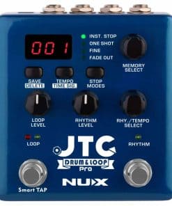 Pedal de Loop NUX JTC PRO con interruptor dual, 6 horas de