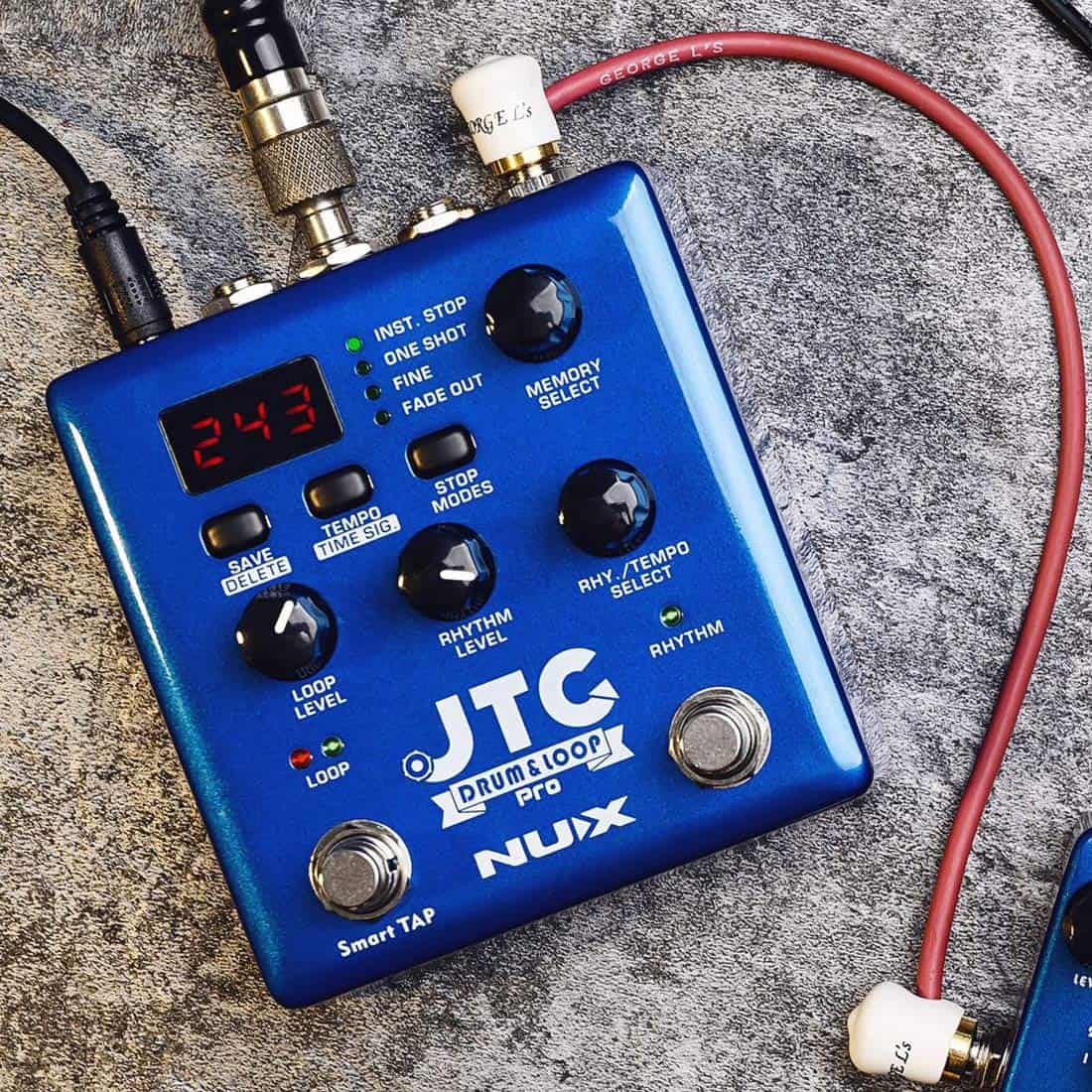 Pedal de Loop NUX JTC PRO con interruptor dual, 6 horas de - Imagen 3