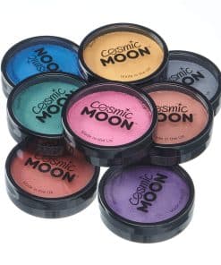 Pintura Facial y Corporal Metálica Cosmic Moon - Juego de 8