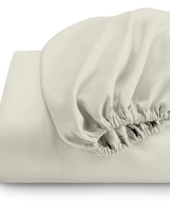 Sábana Ajustable de Felpa con Mezcla de Algodón de 650