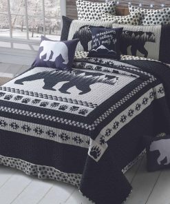 Juego de Cama de Edredón de 3 Piezas Queen Lodge Virah