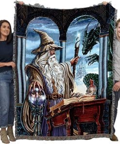 Manta de dragón emisario del mago de Pure Country Weavers