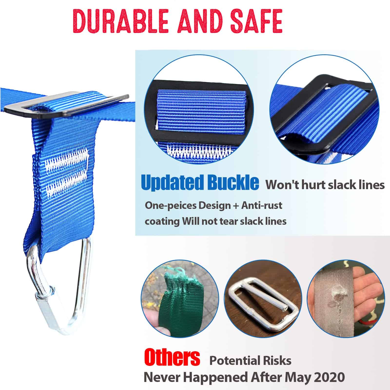 Course de Obstáculos Ninja de 2� 56 pies para Niños - - Imagen 7