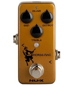 Pedal de Efecto de Overdrive NUX Horseman con modos Oro y