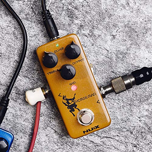 Pedal de Efecto de Overdrive NUX Horseman con modos Oro y - Imagen 6