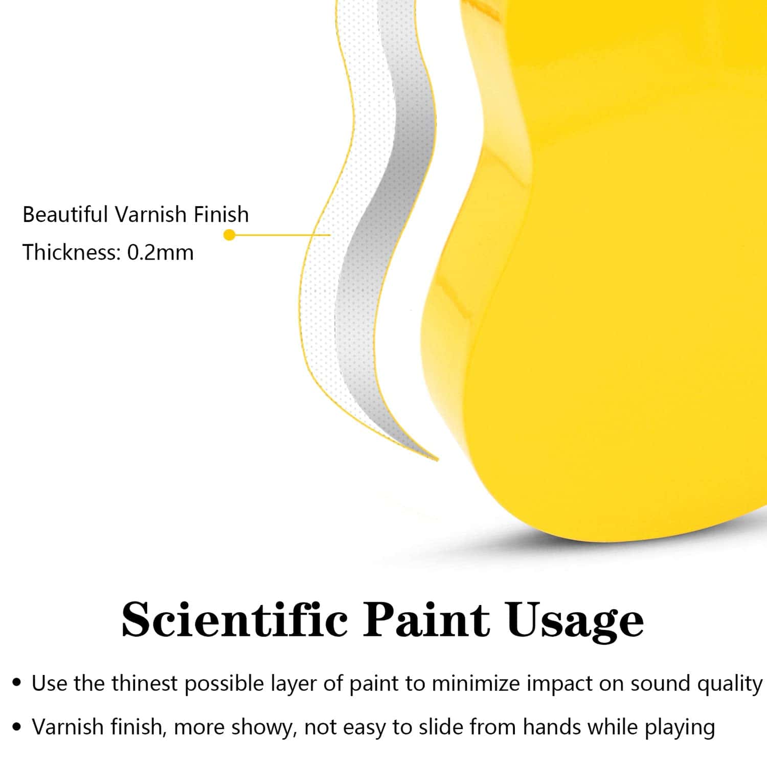 Ukulele Soprano Amdini de 21 pulgadas en madera de tilo con - Imagen 8