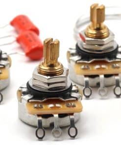 Pack de 4 potenciómetros de audio TAOT CUSTOM 525K SHORT