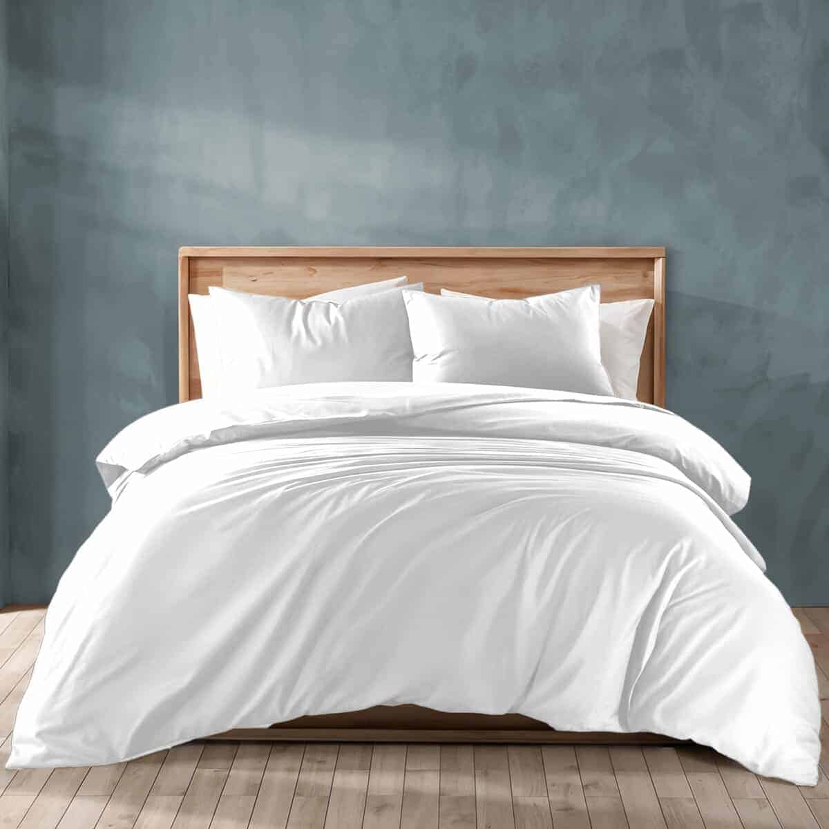 TEXAS LINEN CO. Funda de Edredón Extra Grande King, 1000