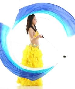 KIKIGOAL 2pcs 2.5x0.9M/98.43"x35.43" -azul gradual