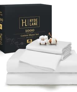 Juego de Sábanas de Lujo Hyde Lane 100% Algodón Gruesas y