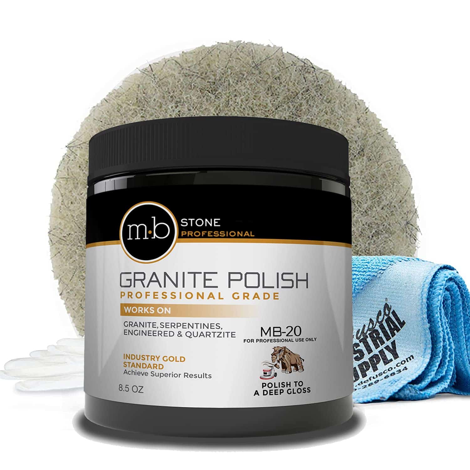 Compuesto para Pulir Granito MB Stone Care 8.5 oz -