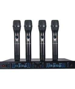Sistema de Micrófono Inalámbrico UHF de 200 Canales