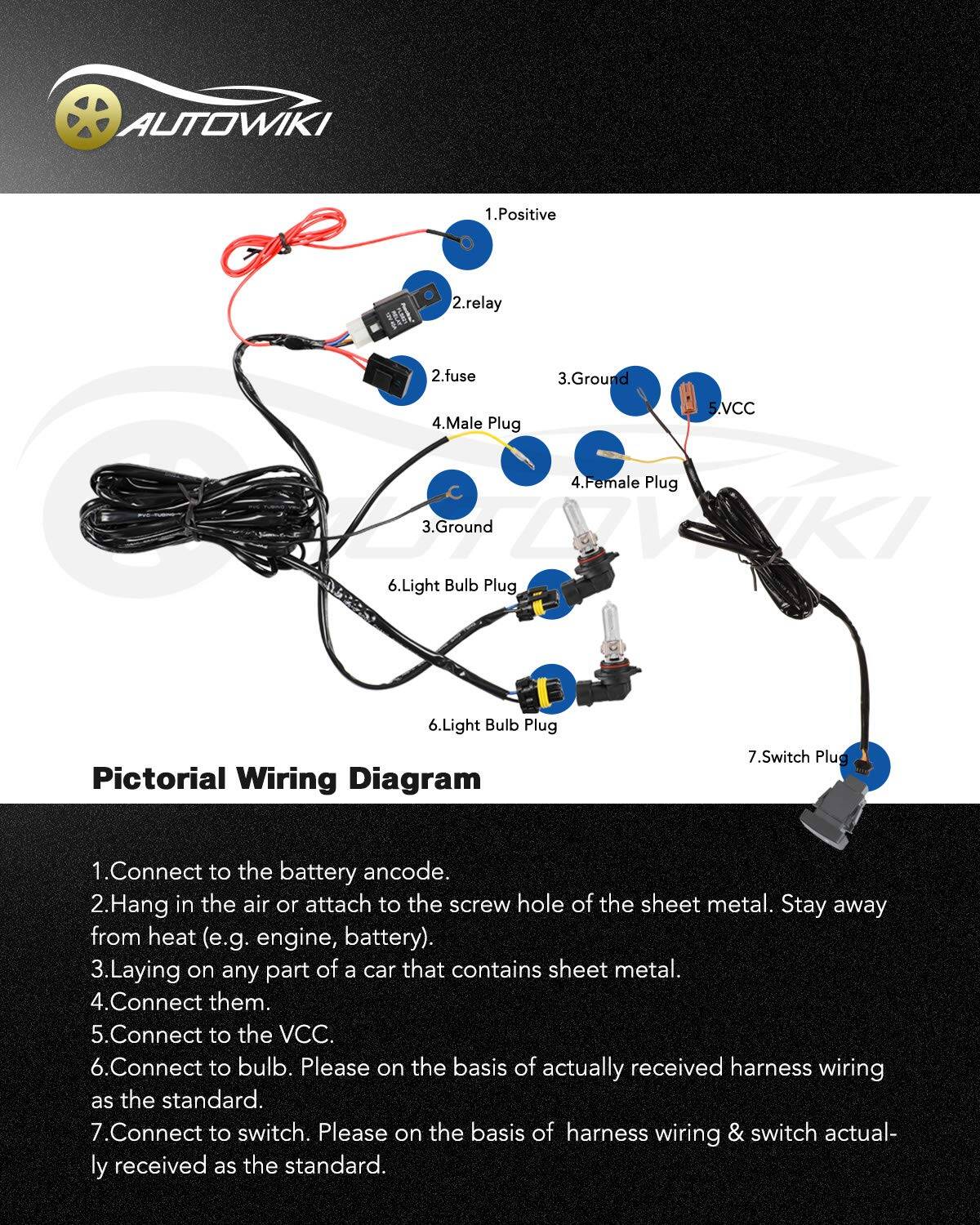 Conjunto de Luces Antiniebla AUTOWIKI Para Nissan - Imagen 8