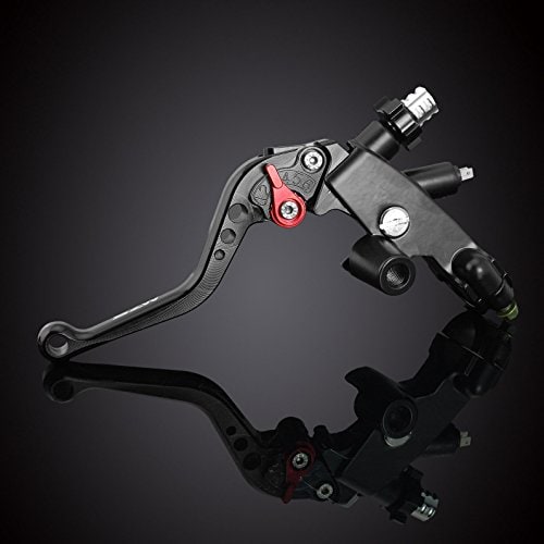 MZS Negro 7/8 Palancas Juego Cilindro Maestro Freno Palanca - Imagen 6