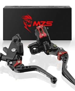 MZS Negro 7/8 Palancas Juego Cilindro Maestro Freno Palanca